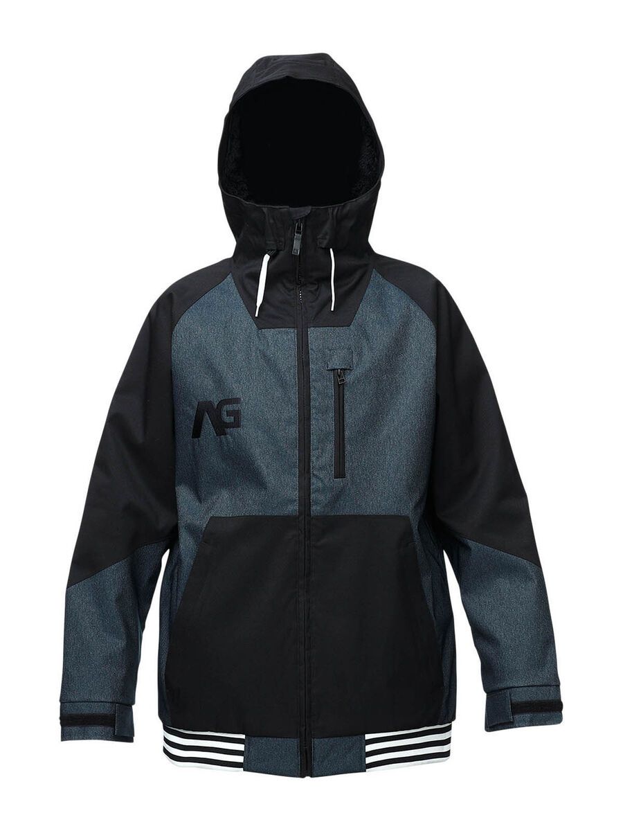 Analog Greed Jacket, indigo denim/true black - Bild 1