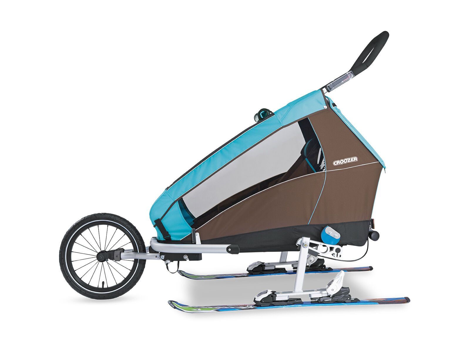 Croozer Ski-Adapter-Set für Kinderanhänger ab 2005 - Bild 4