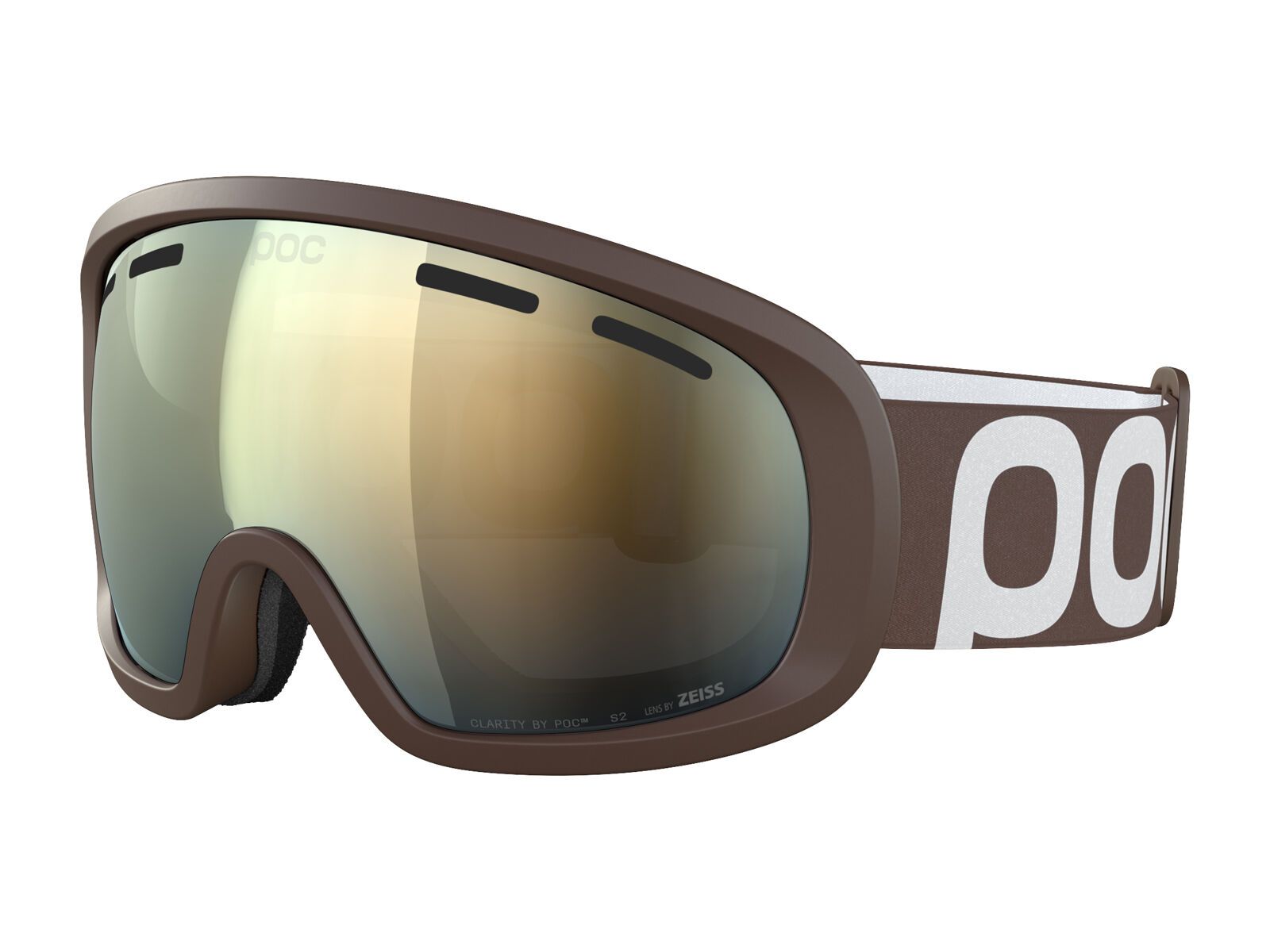 POC Fovea Mid, Clarity Uni. Sunny Cool Gold / bronzite brown - Bild 1