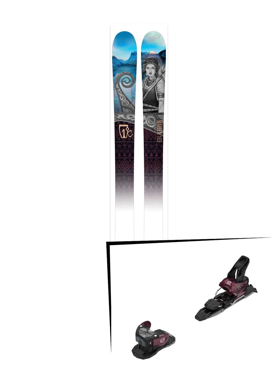 Set: Icelantic Maiden 2016 + Salomon Warden MNC 11 (2212336) - Bild 1