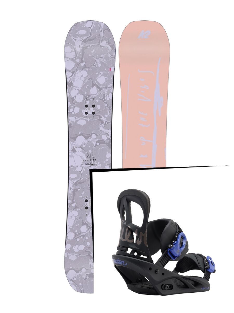 Set: K2 Lime Lite 2016 + Burton Scribe (1712908S) - Bild 1