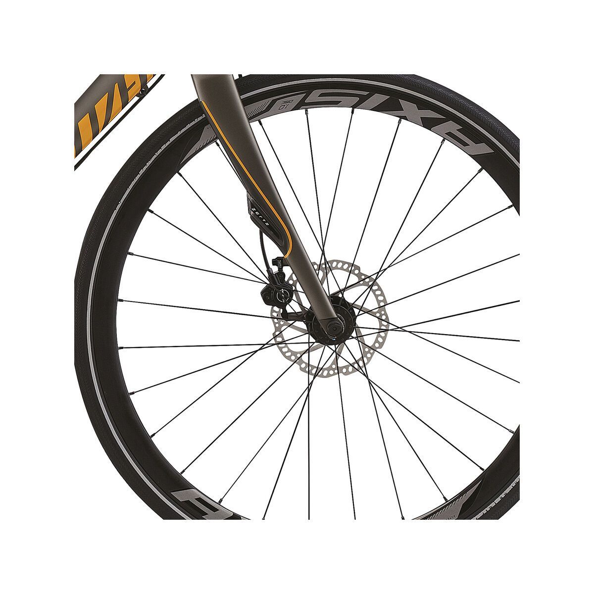 Specialized Sirrus Comp Disc, Satin Gunmetal/Gloss Gallardo Orange/Black - Bild 2