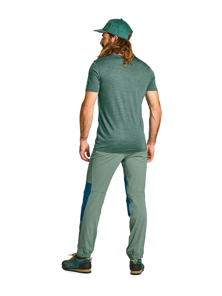 Ortovox 120 Merino Cool Tec MTN Logo TS M, dark pacific blend - Bild 4