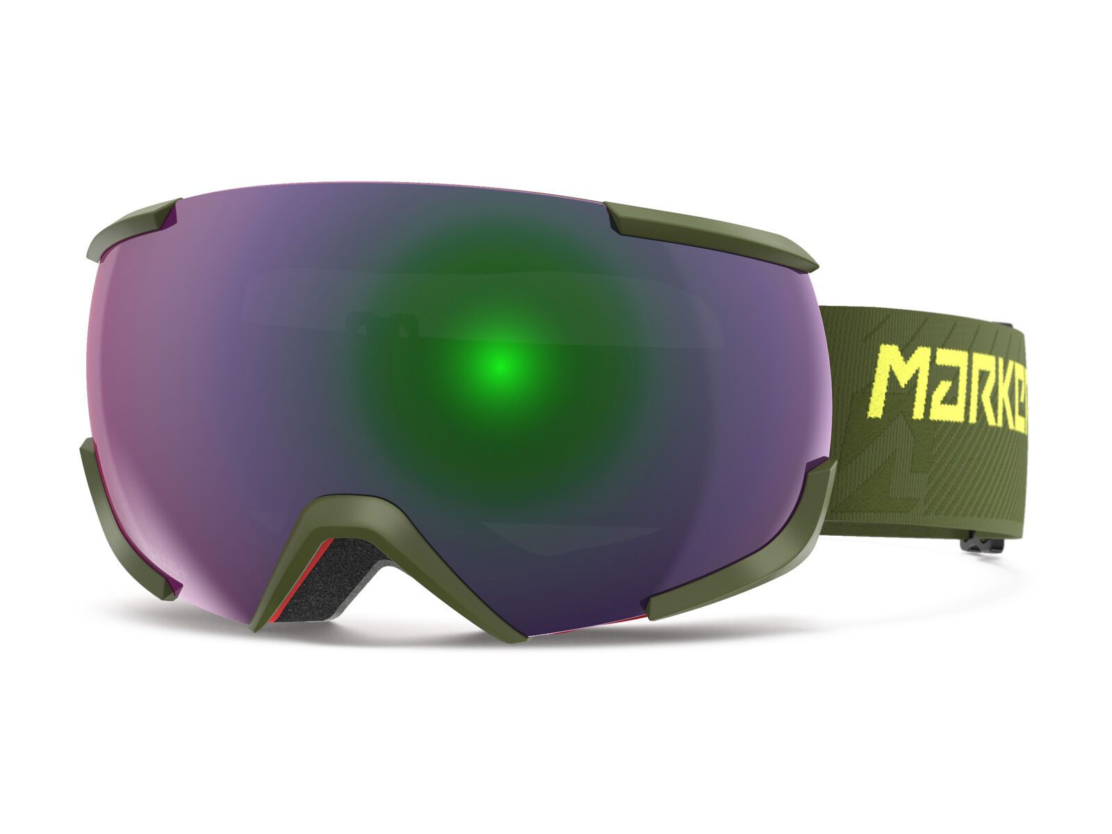 Marker 16:10+ MAP inkl. Wechselscheibe, oliv/Lens: green plasma mirror - Bild 1