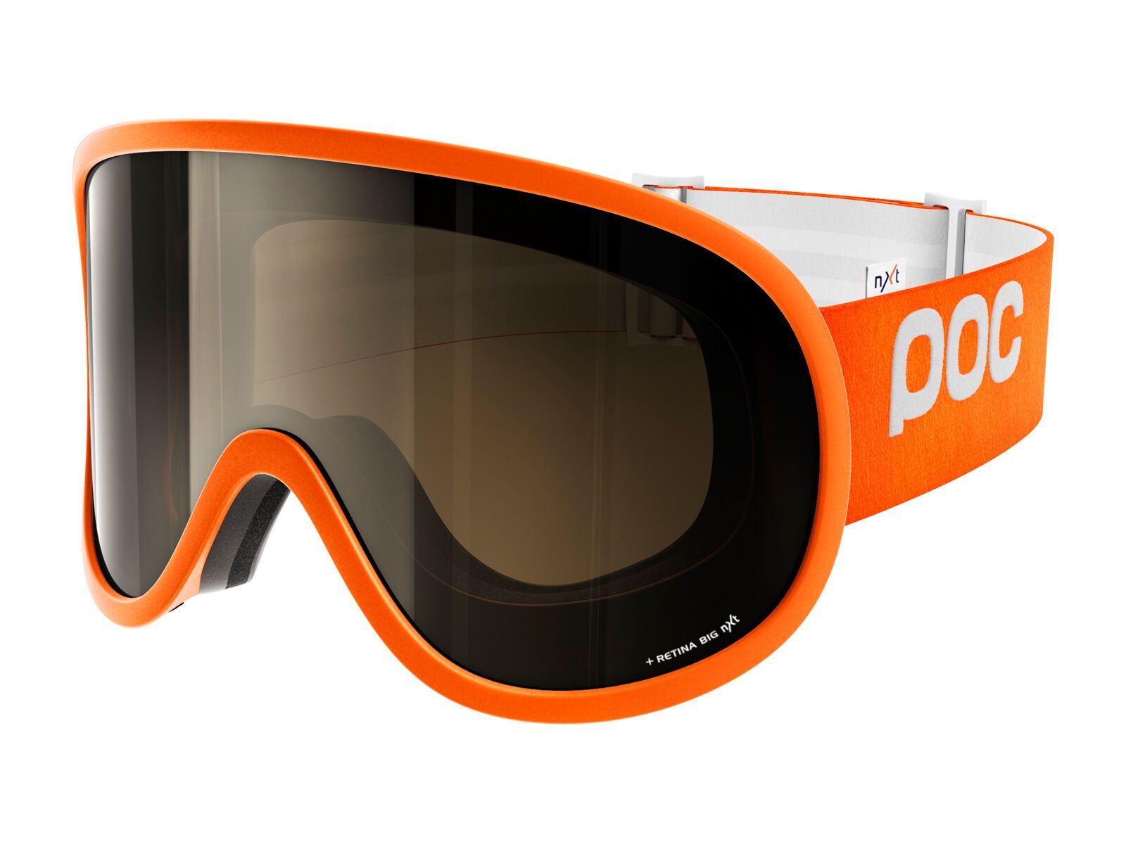 POC Retina Big NXT Photo, zink orange/Lens: bronze photo silver mirror - Bild 1