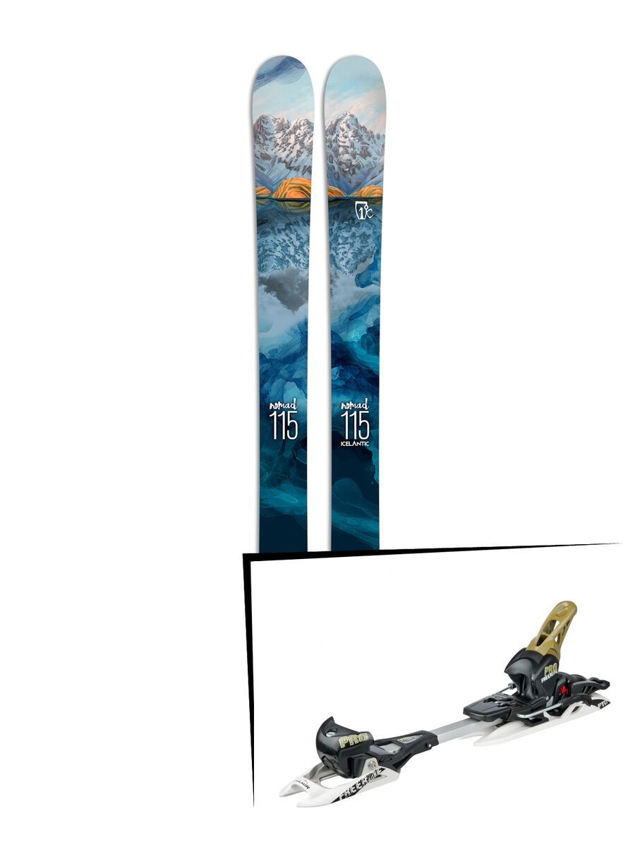 Set: Icelantic Nomad 2017 + Fritschi Diamir Freeride Pro (1963303) - Bild 1