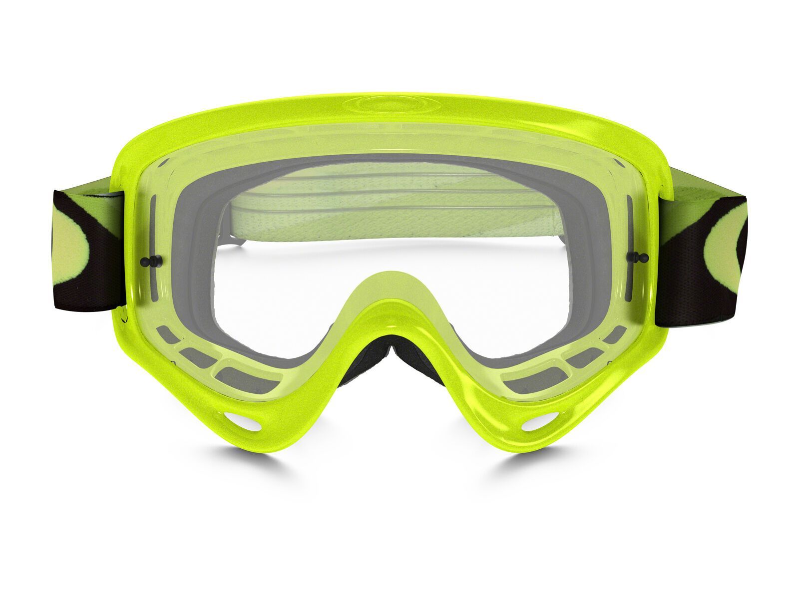 Oakley XS O Frame MX, heritage racer green/Lens: clear - Bild 2