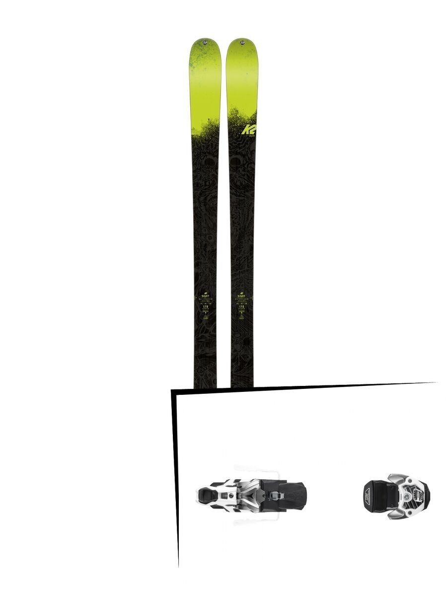 Set: K2 SKI Sight 2018 + Atomic Warden MNC 13 gun metal/white - Bild 1