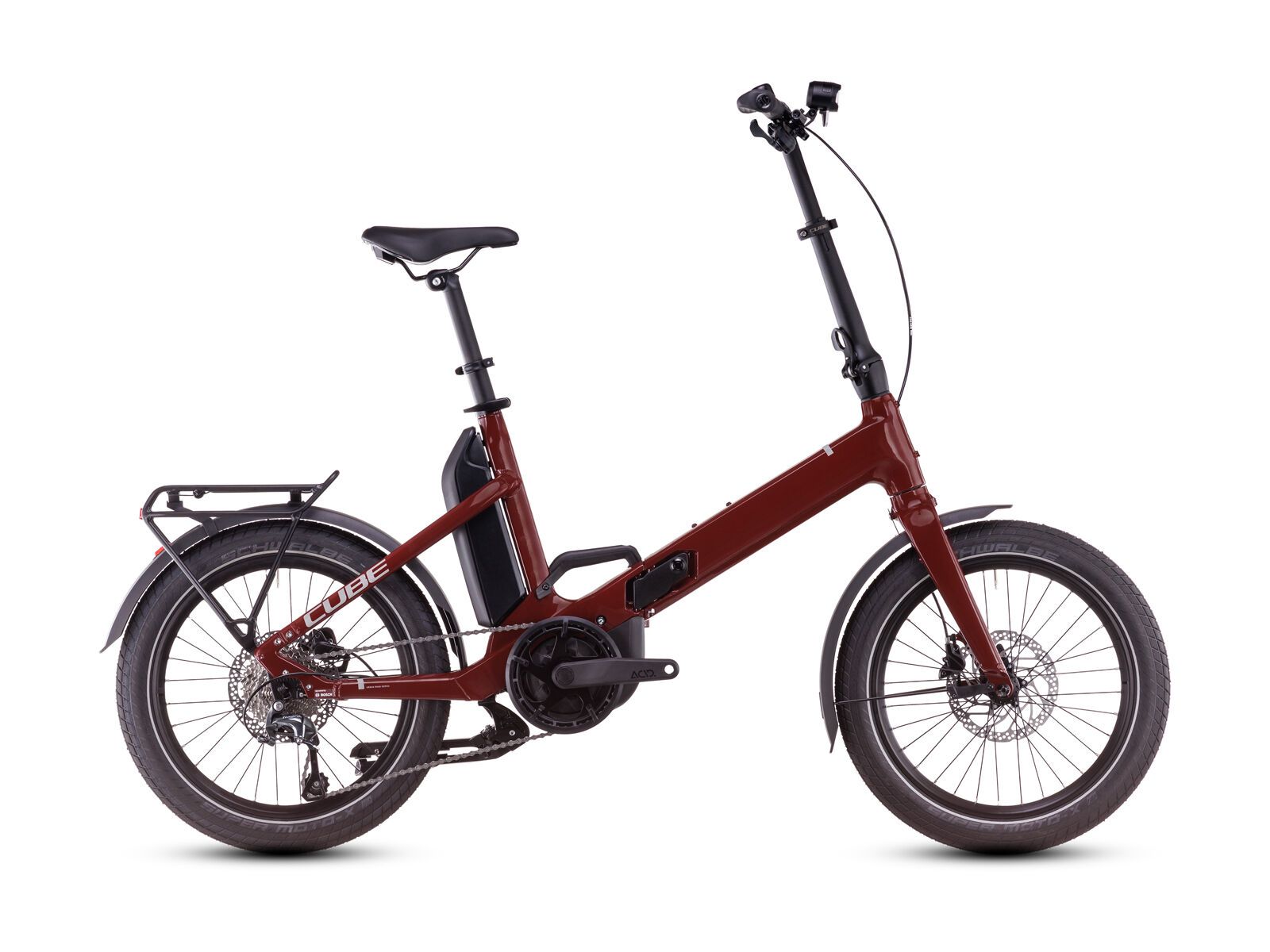 Cube Fold Hybrid 500, merlotred´n´reflex - Bild 1