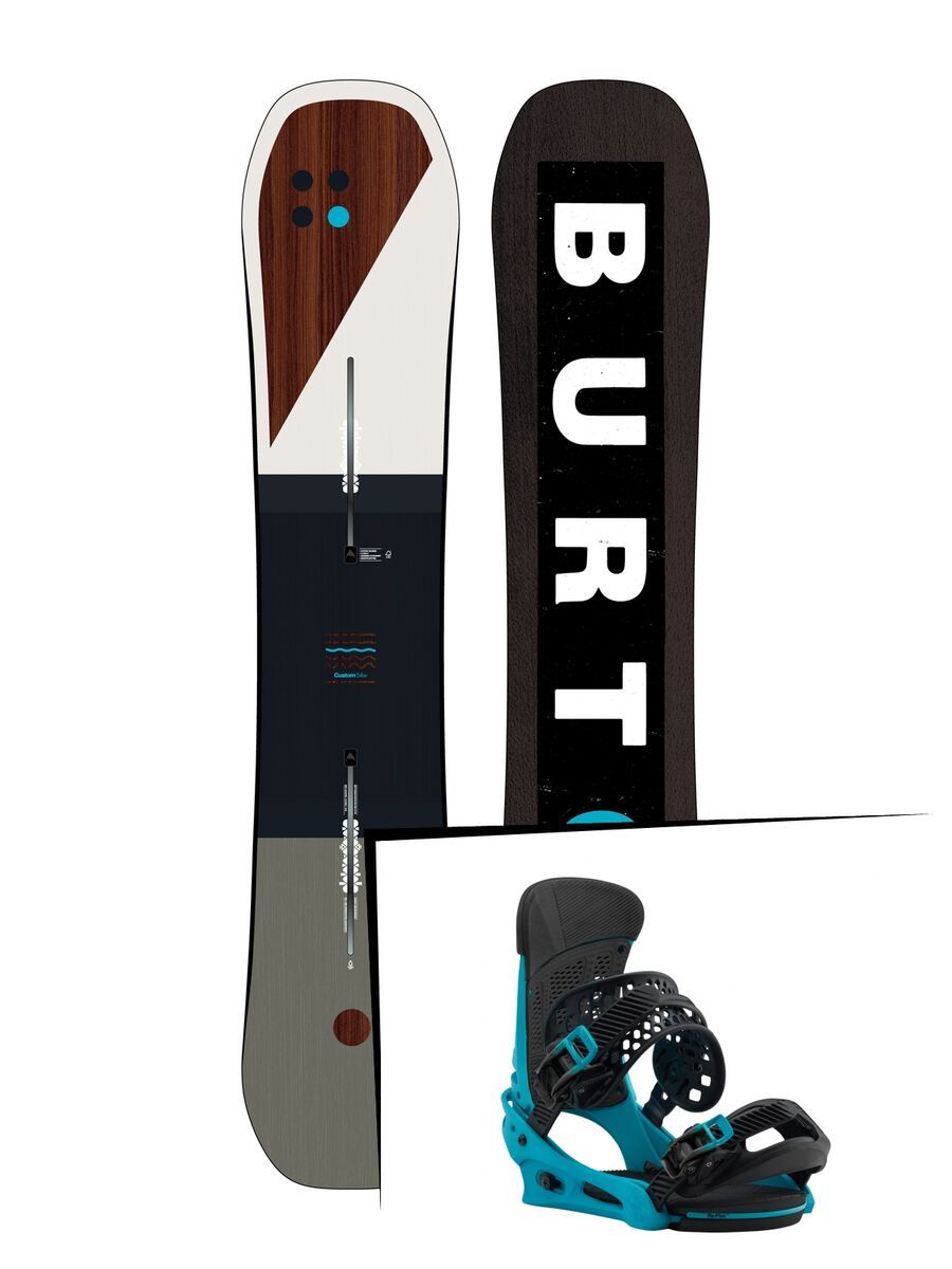 Set: Burton Custom Flying V 2019 +  Malavita (1931034S) - Bild 1