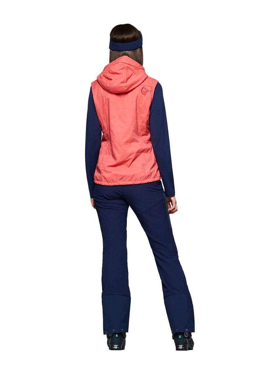 Norrona lyngen Alpha90 Vest W's, calypso coral - Bild 4
