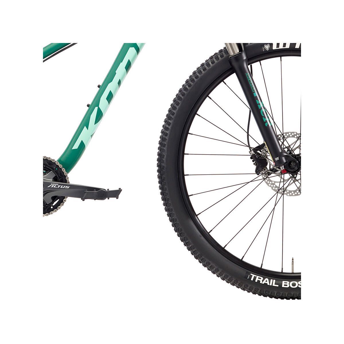 Kona Mahuna, matt green & charcoal w/ mint & charcoal decals - Bild 4