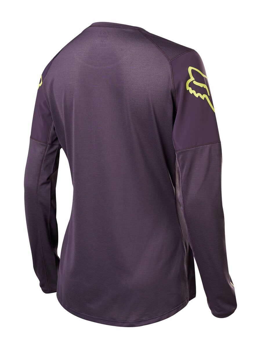 Fox Womens Flexair LS Jersey, dark purple - Bild 2