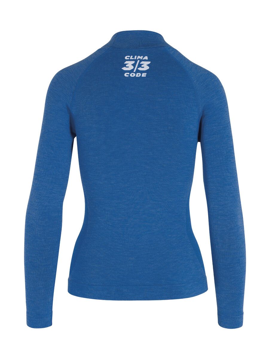 Assos Assosoires Women’s Ultraz Winter LS Skin Layer, calypso blue - Bild 2