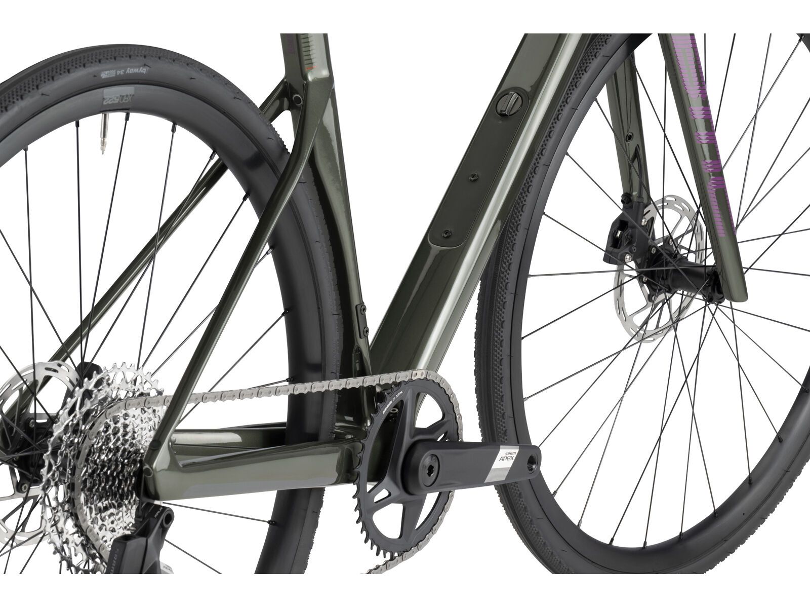 BMC Roadmachine X Three, steel green/purple - Bild 14