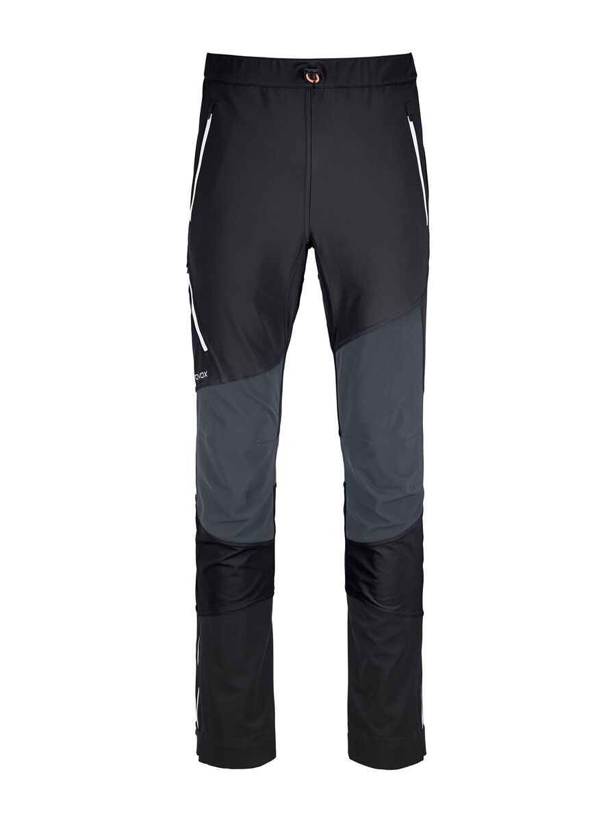 Ortovox Merino Naturetec Light Col Becchei Pants M, black raven - Bild 1
