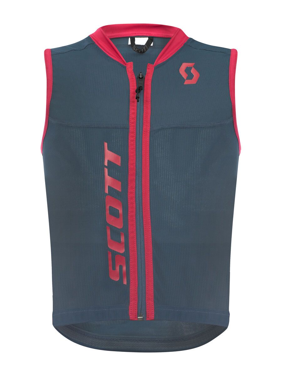 Scott Actifit Plus Vest Junior, nightfall blue/ruby red - Bild 1