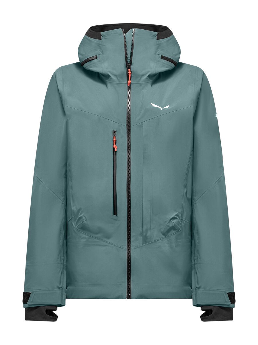 Salewa Sella 3 Layers Powertex Hardshell Jacke Damen, willow - Bild 1