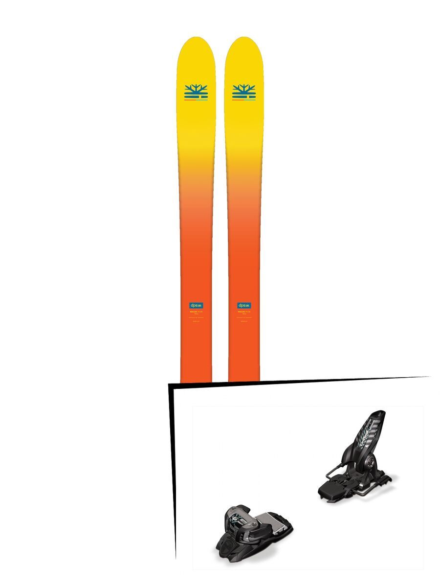 Set: DPS Skis Wailer F112 2017 + Marker Griffon 13 (1458308) - Bild 1