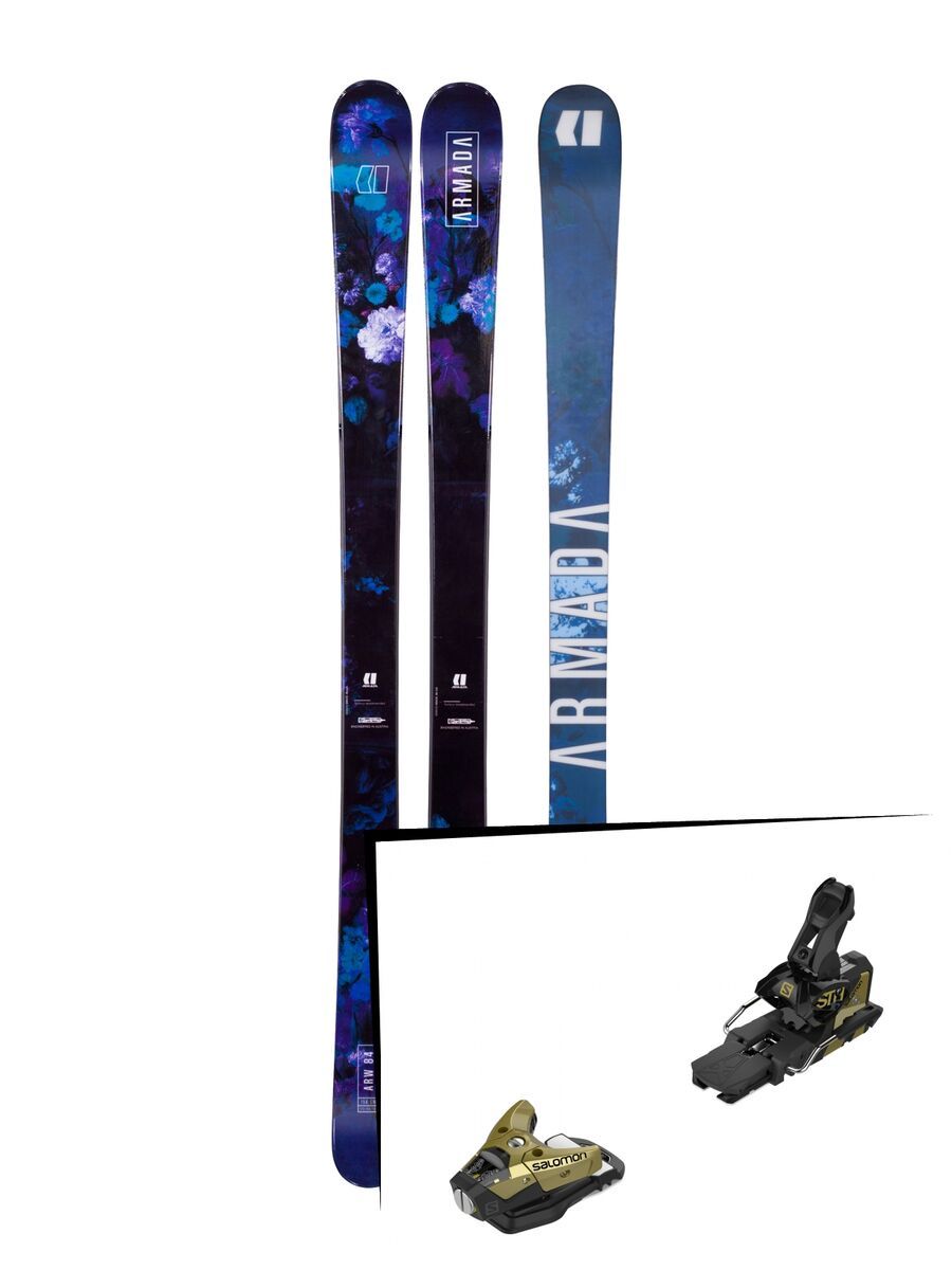 Set: Armada Arw 84 2018 + Salomon STH2 WTR 16 gold/black - Bild 1