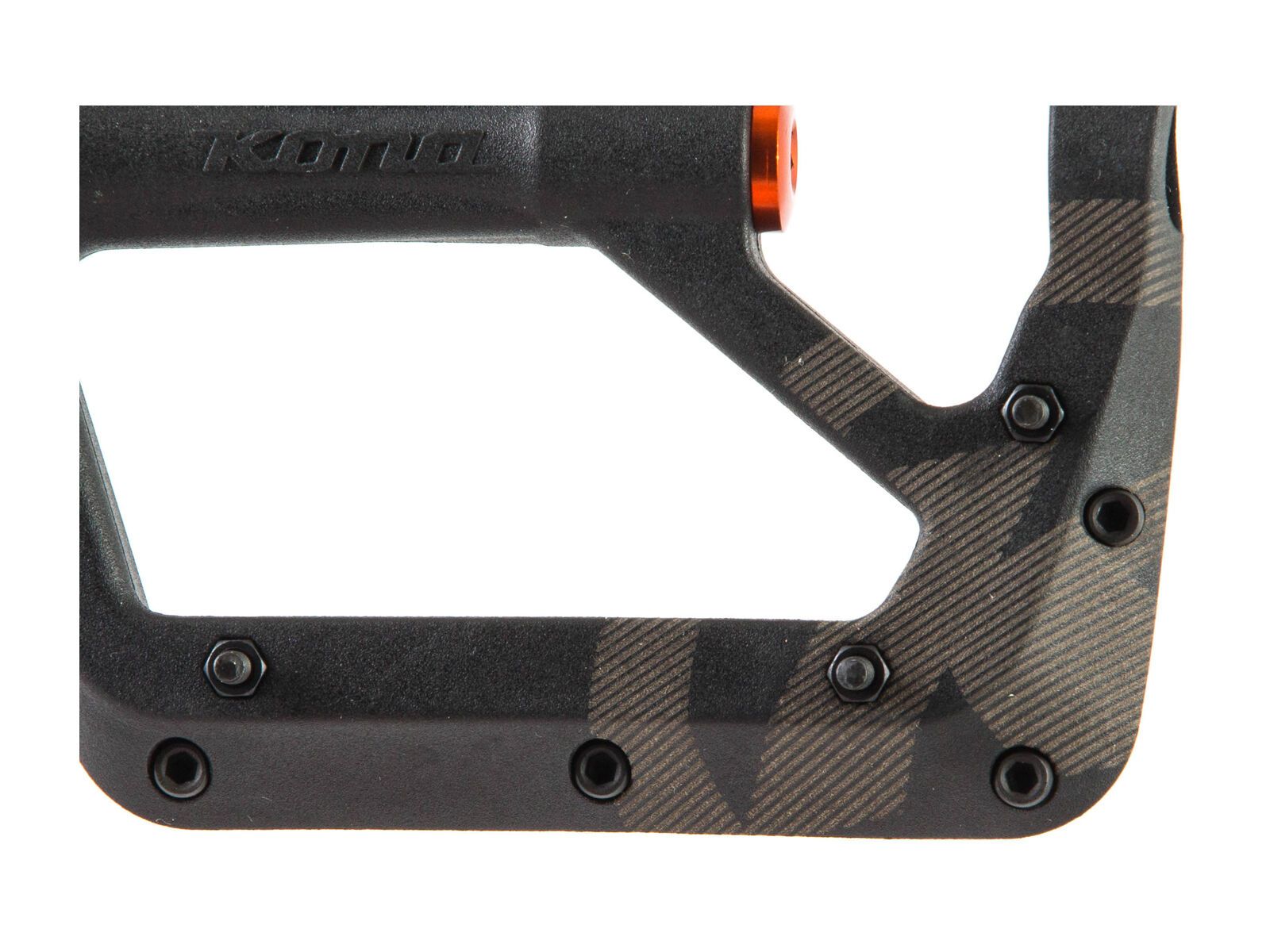 Kona Wah Wah 2 Composite, black w/anodized orange spindle cap - Bild 5