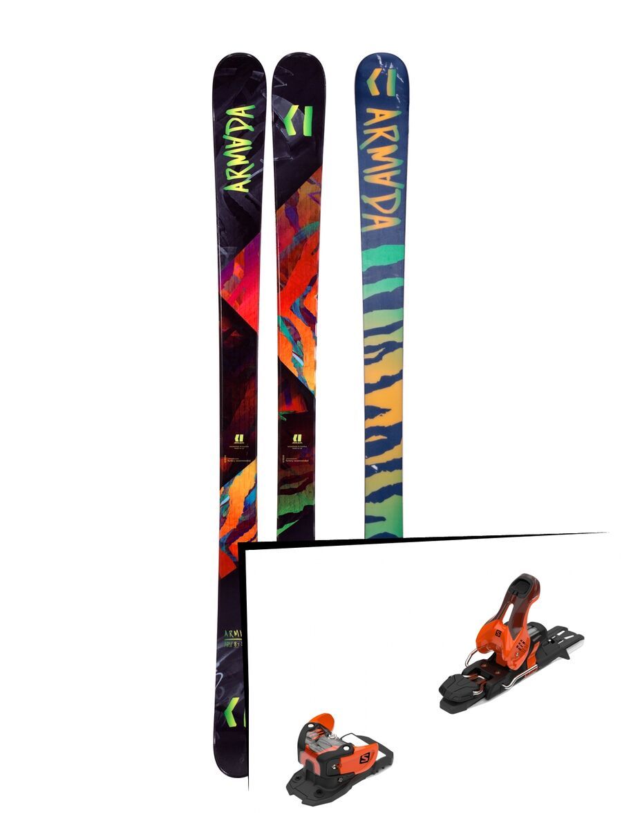 Set: Armada Arv 84 2019 + Salomon Warden 11 orange/black - Bild 1