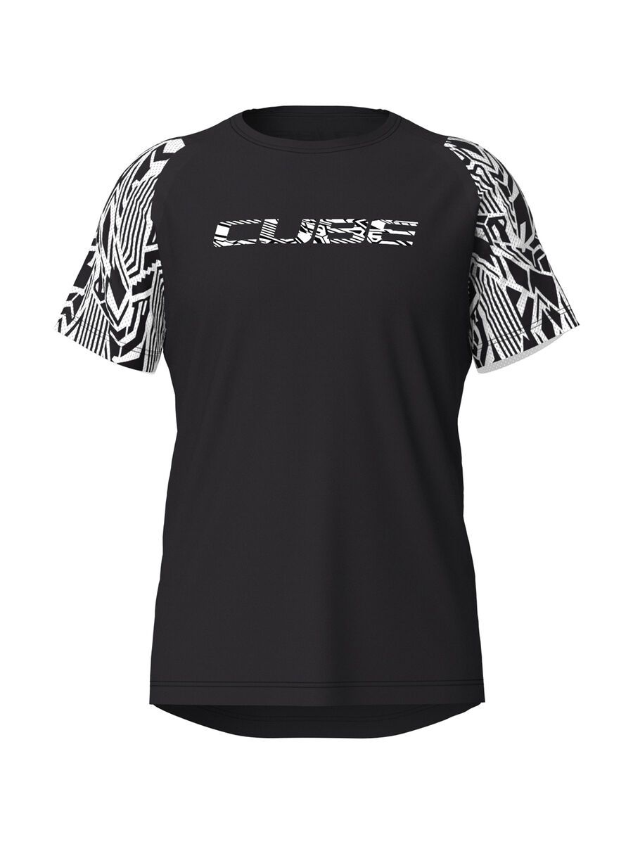 Cube MTB Trikot Razzle Dazzle kurzarm, black´n´white - Bild 1