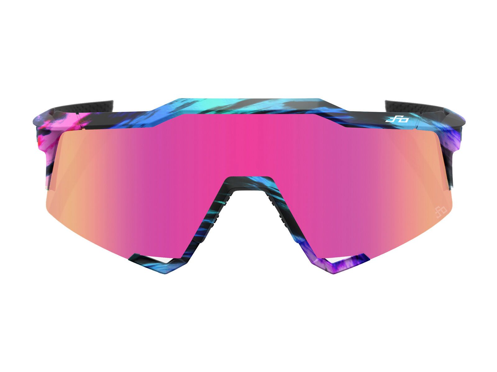 100% Speedcraft Peter Sagan LE - HiPER Purple ML Mirror, soft tact tie dye - Bild 2