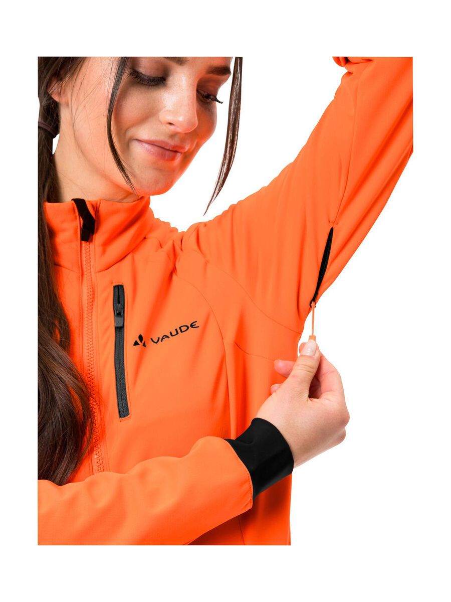 Vaude Women's Posta Softshell Jacket, neon orange - Bild 4