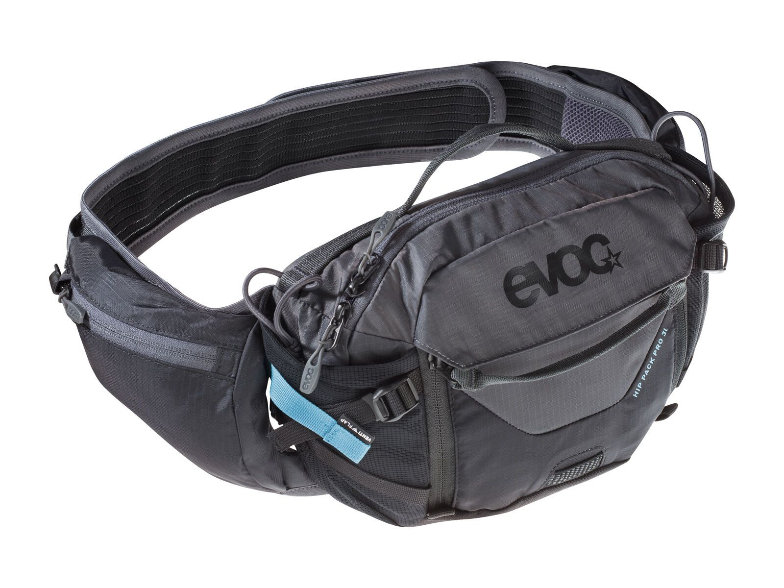 Evoc Hip Pack Pro 3 + Hydration Bladder 1,5, black/carbon grey - Bild 2