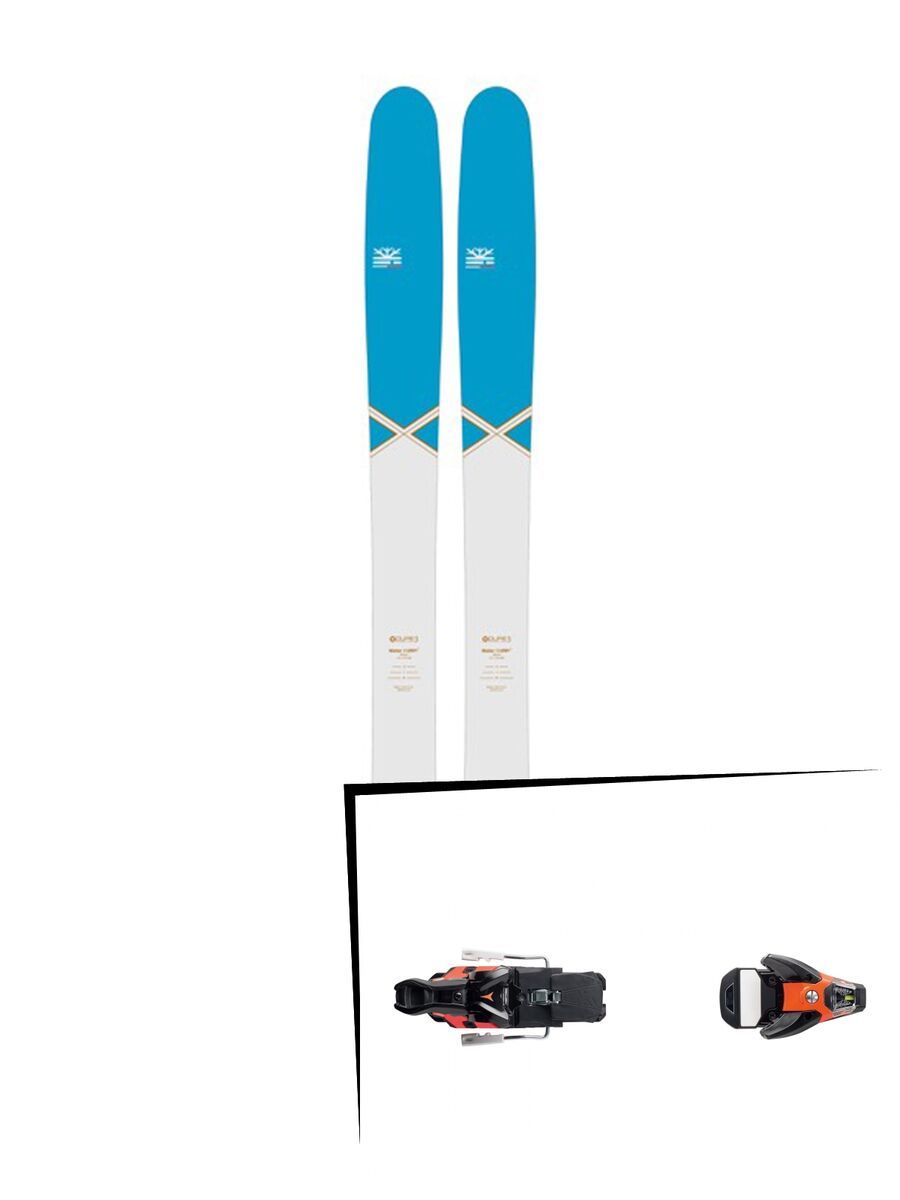 DPS Skis Set: Wailer 112 RP2 Pure3 Special Edition 2016 + Salomon STH2 WTR 16 - Bild 1