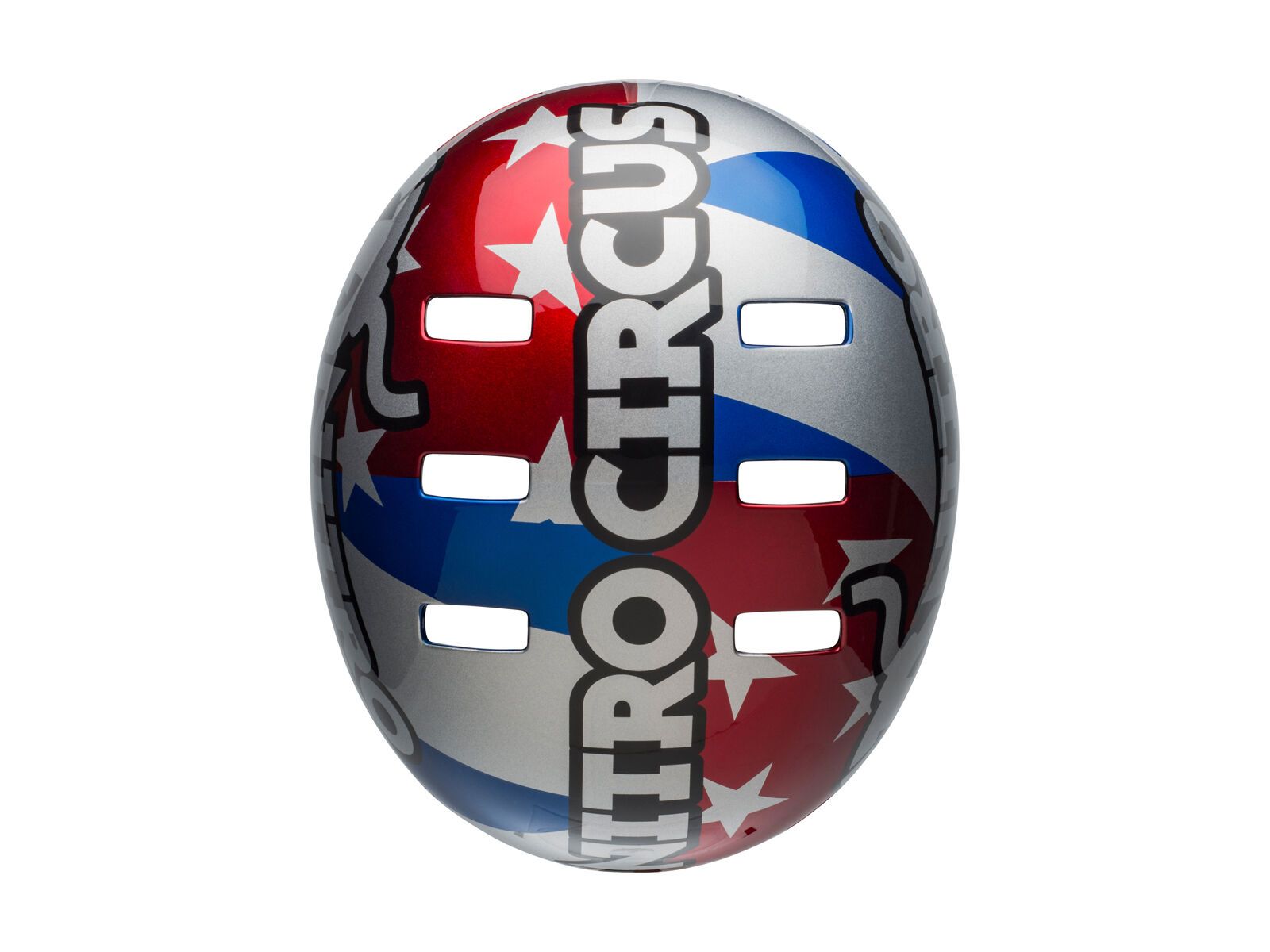 Bell Local Nitro Circus, red/silver/blue Nitro Circus - Bild 7