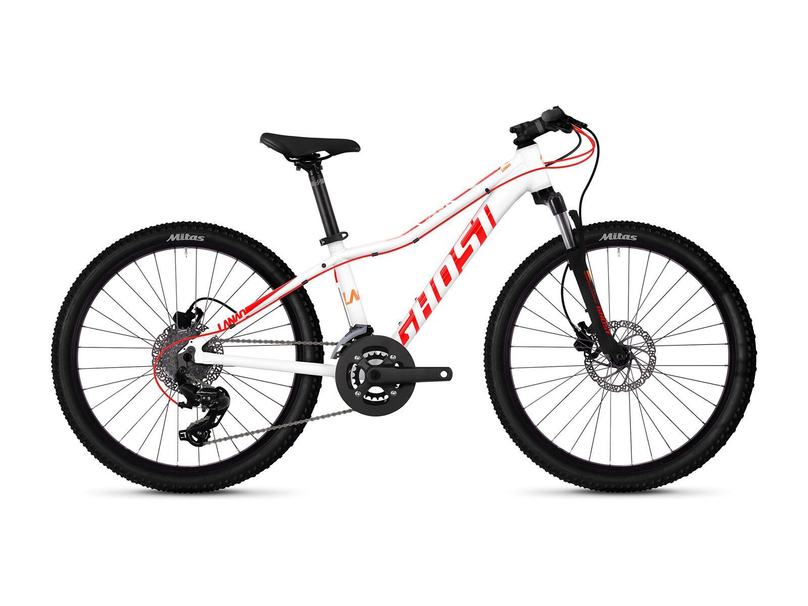 Ghost Lanao D4.4 AL, star white/neon red/juice orange - Bild 1