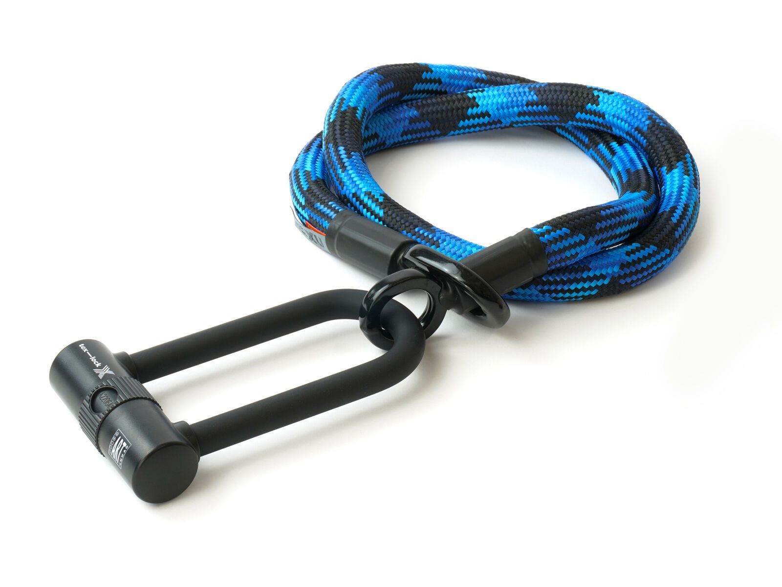 Tex-Lock Eyelet M 120 cm + X-Lock, morpho blue - Bild 1