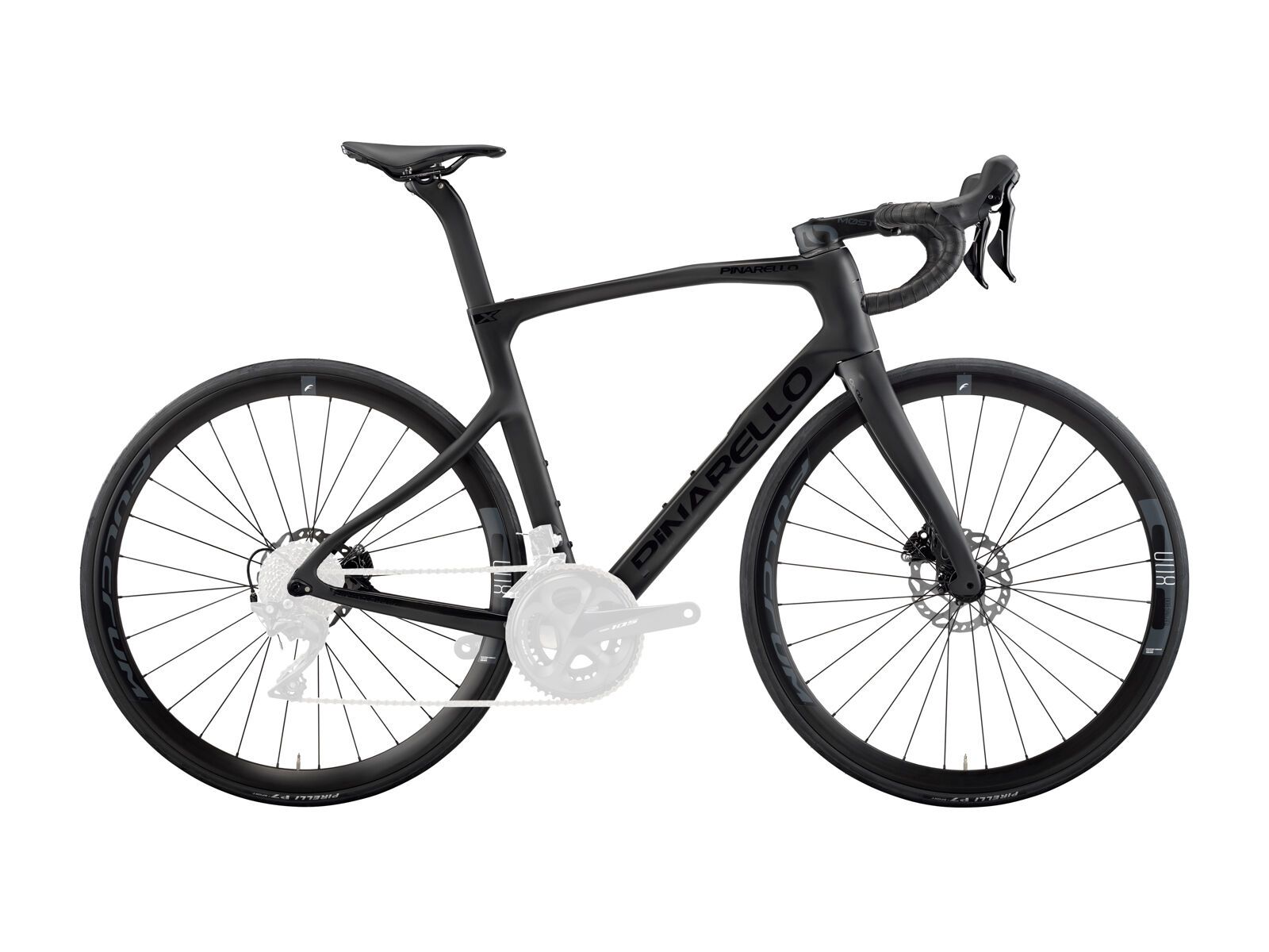 Pinarello X3 SRAM Rival eTap AXS / Fulcrum Racing 800 DB, deep black - Bild 1