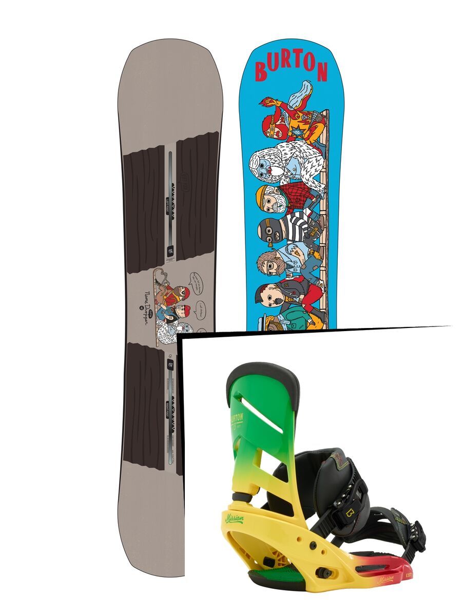 Burton Set: Name Dropper 2016 + Burton Mission EST - Bild 1