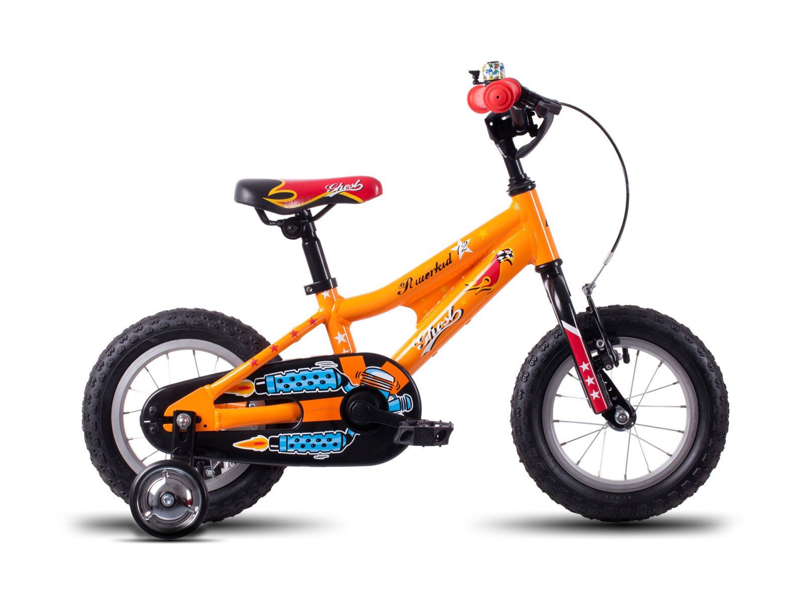 Ghost Powerkid 12, orange/red/black - Bild 1
