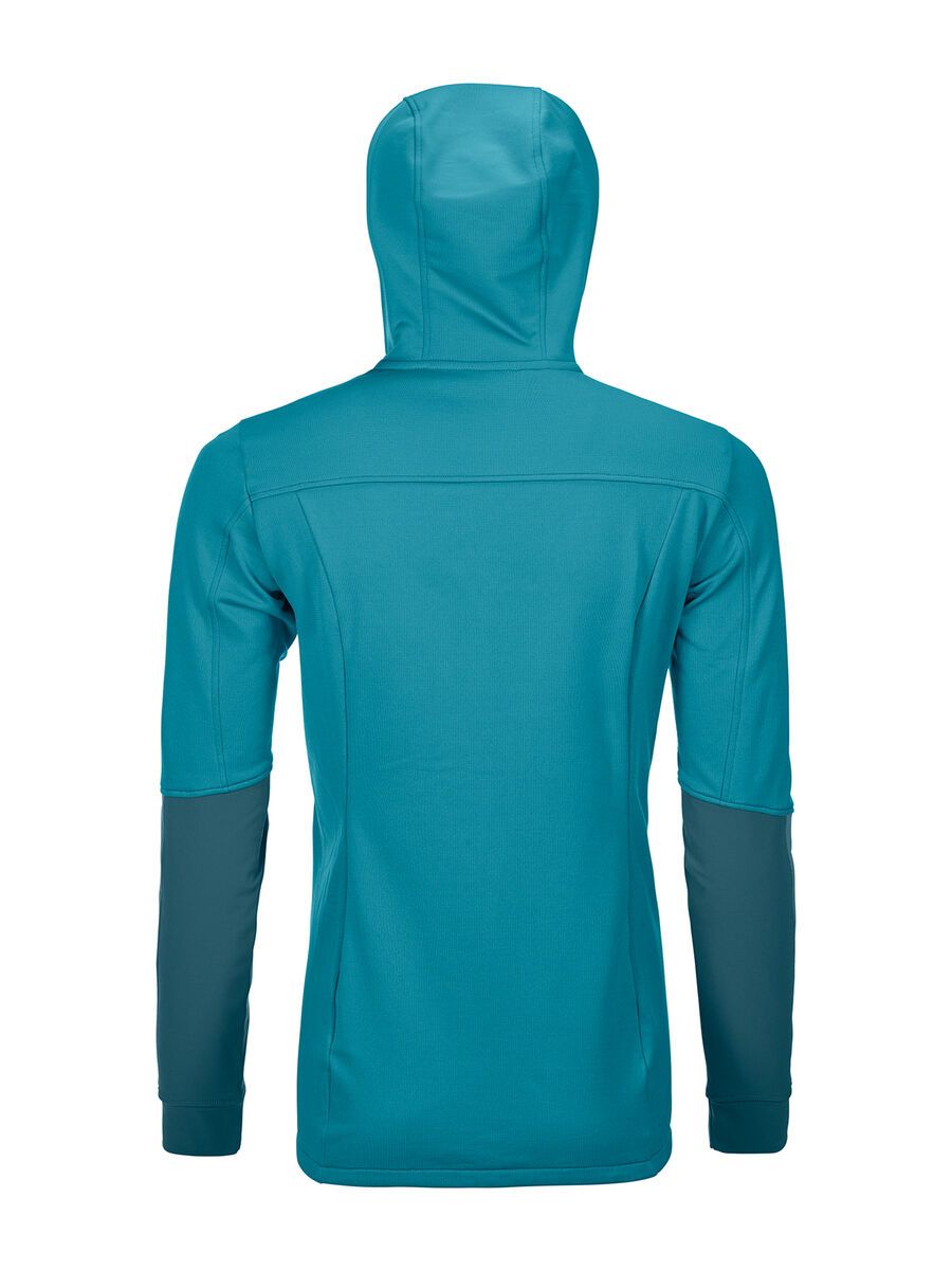 Ortovox Merino Fleece Light Tec Hoody W, aqua - Bild 2