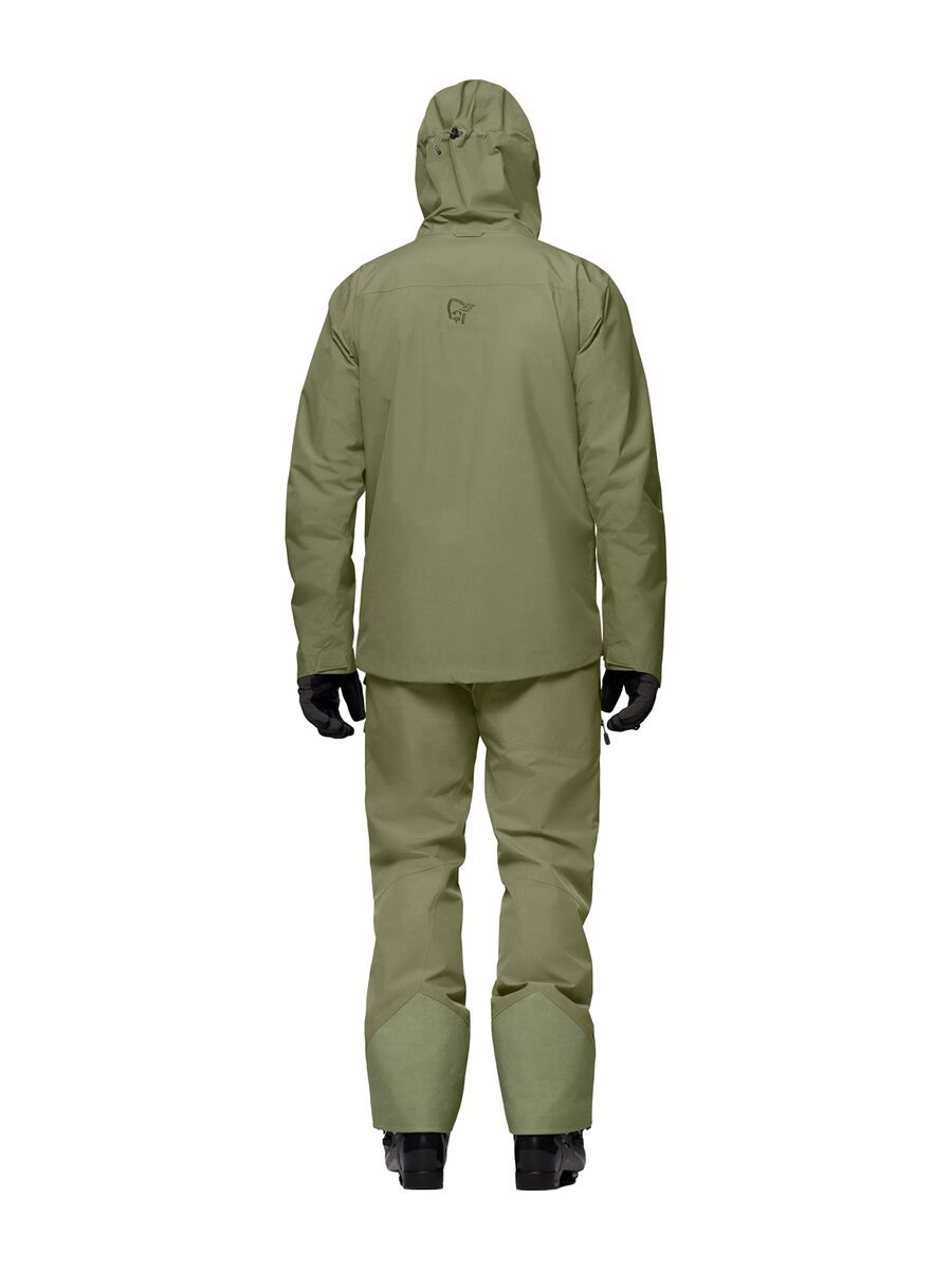 Norrona lofoten Gore-Tex Insulated Jacket M's, deep lichen green - Bild 7