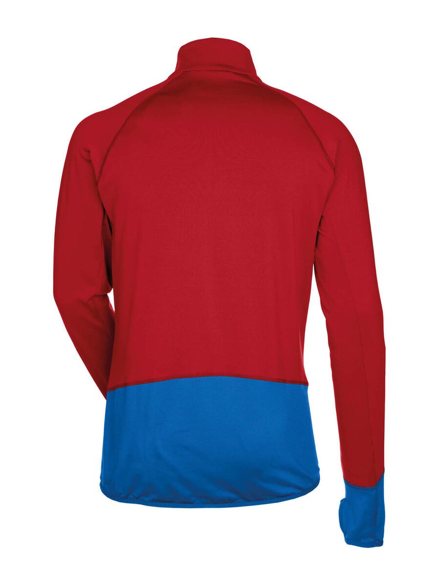 Vaude Men's Livigno Halfzip, indian red - Bild 2