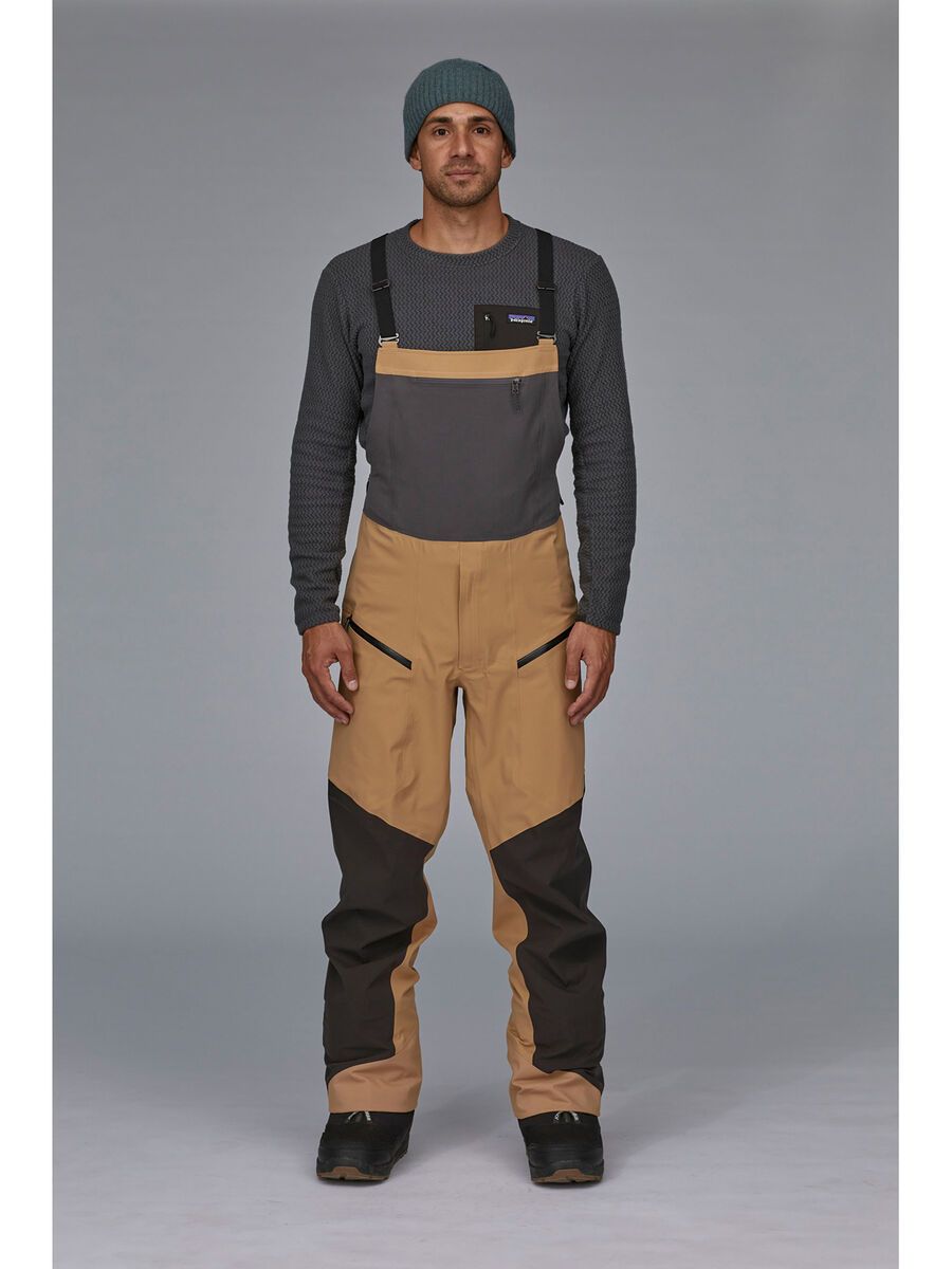 Patagonia Men's Snowdrifter Bibs, grayling brown - Bild 1