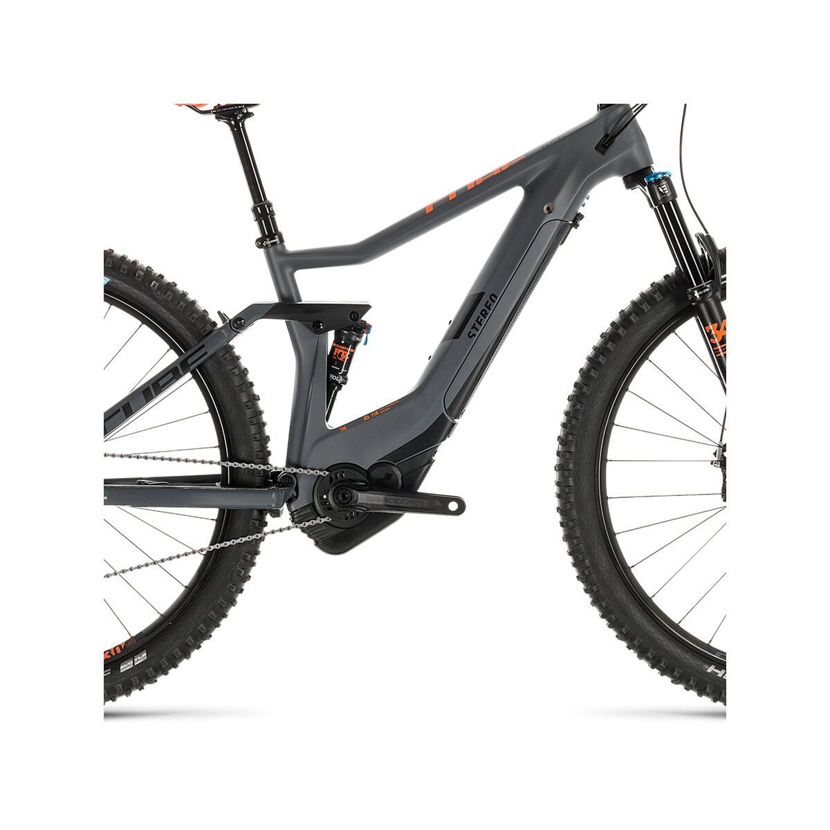 Cube Stereo Hybrid 120 HPC TM 500 Kiox 27.5, grey´n´orange - Bild 3