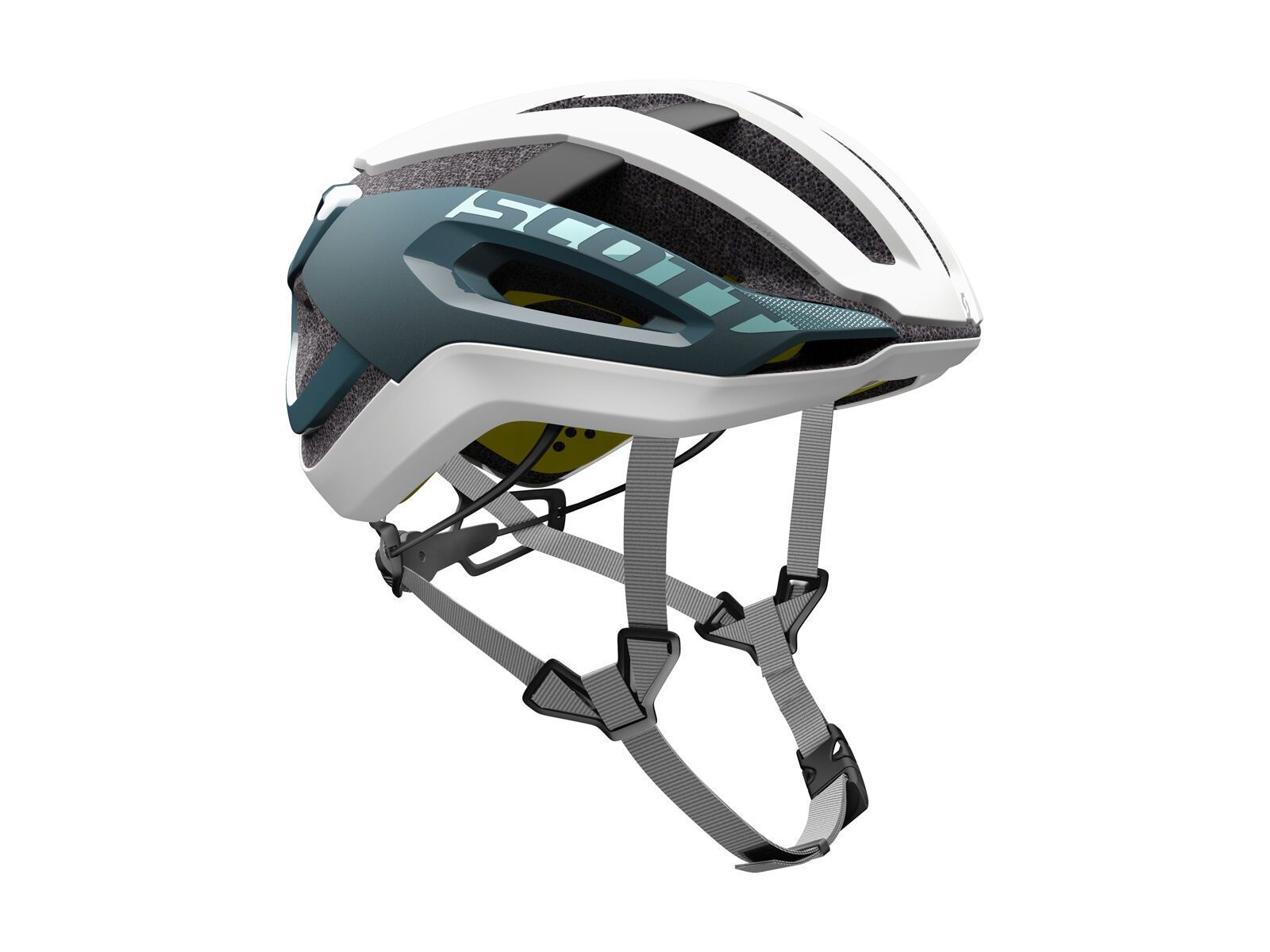 Scott Centric Plus Helmet, white/blue - Bild 1