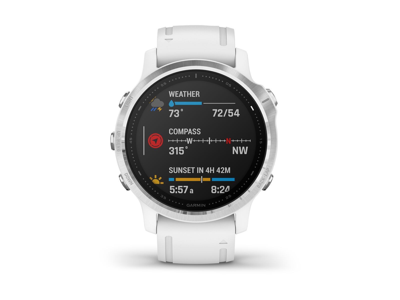 Garmin fenix 6S, weiß/silber - Bild 7