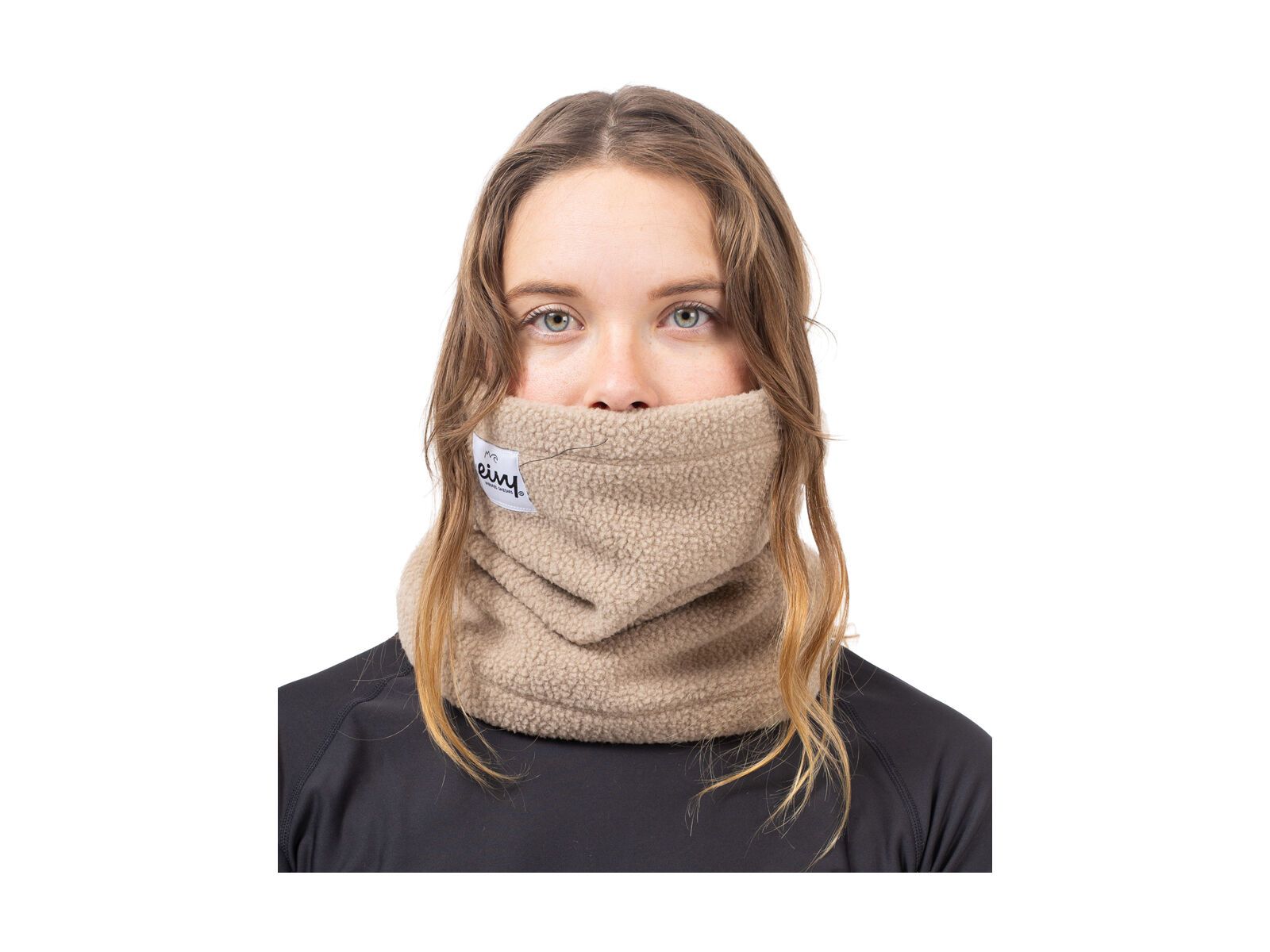 Eivy Beanie Sherpa Neckwarmer, sand - Bild 1