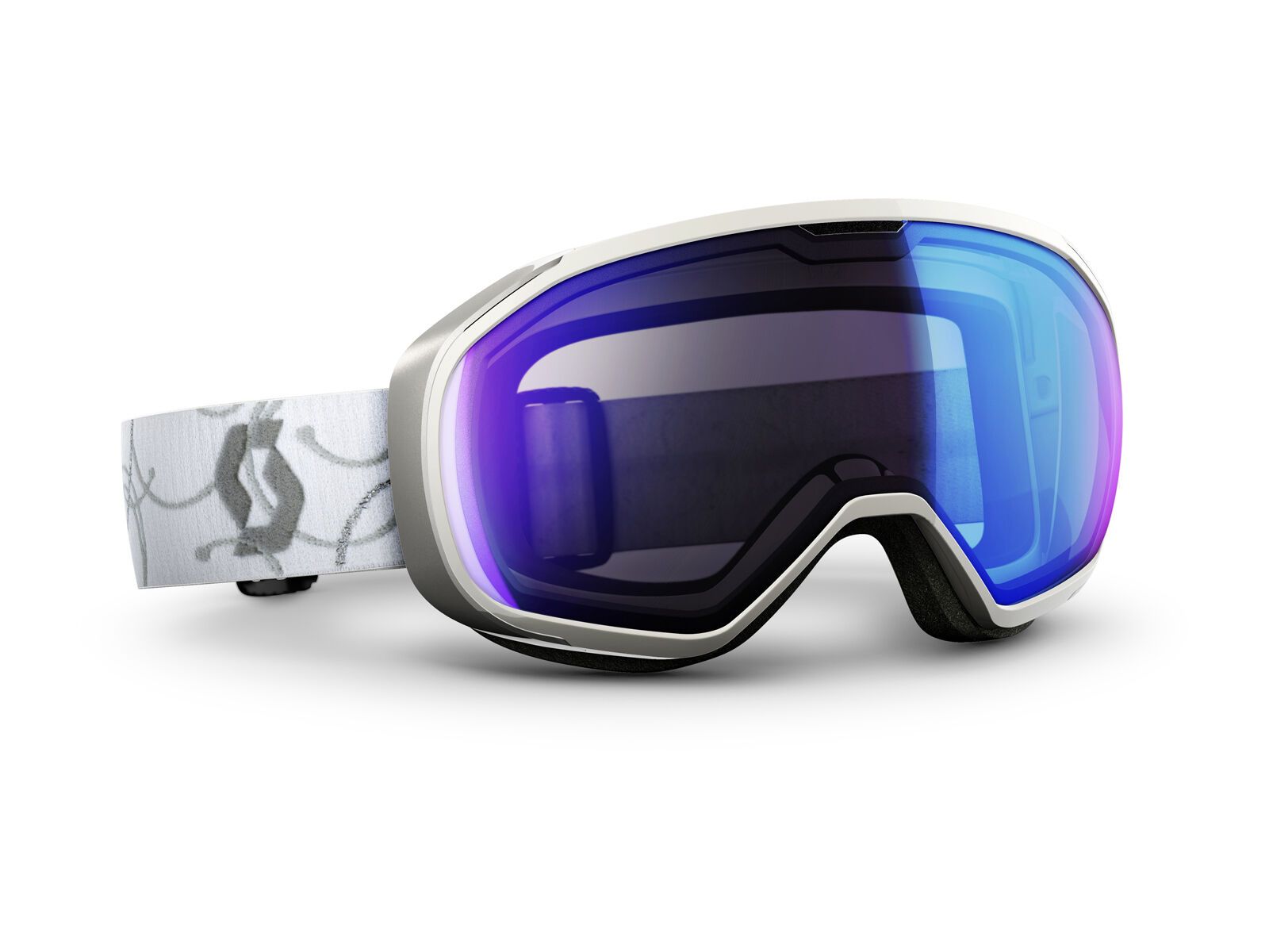 Scott Fix, White silver/illimunator blue - Bild 1