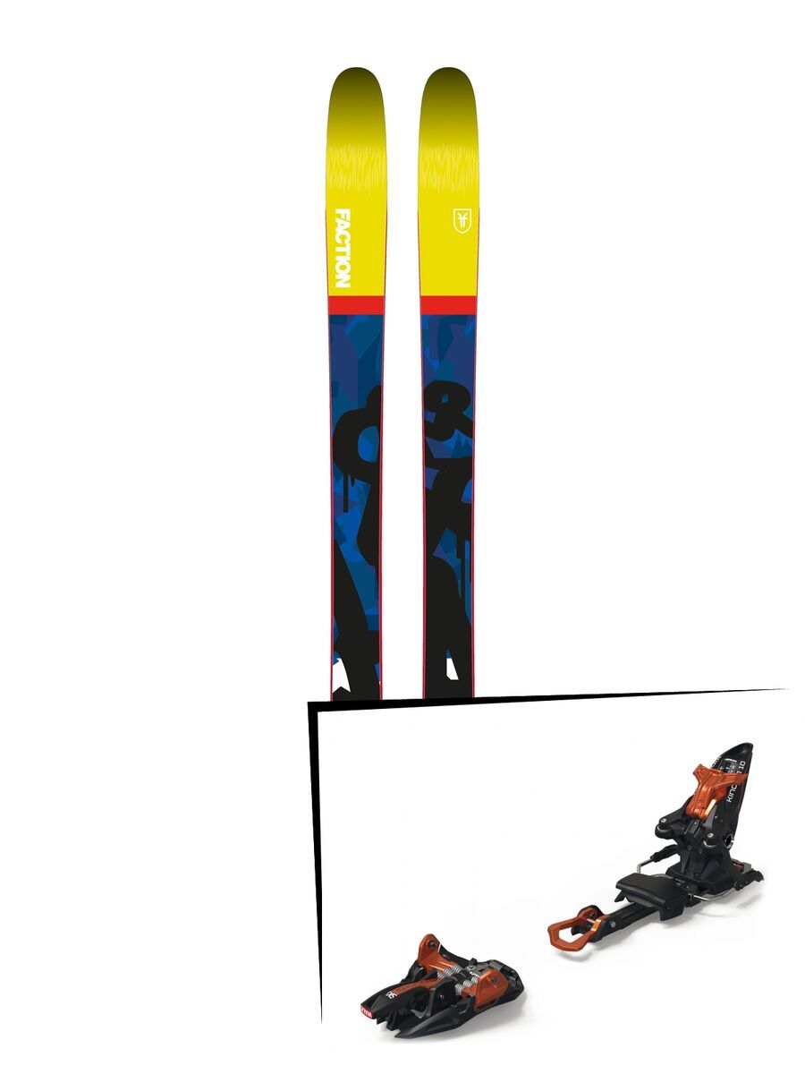 Set: Faction Prodigy 3.0 2018 + Marker Kingpin 10 black/copper - Bild 1