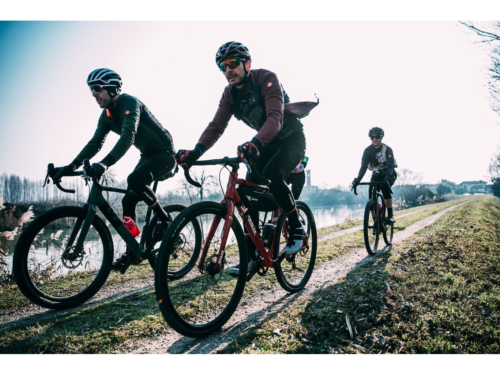 Castelli Unlimited Puffy Jacket, military green/dark gray - Bild 9