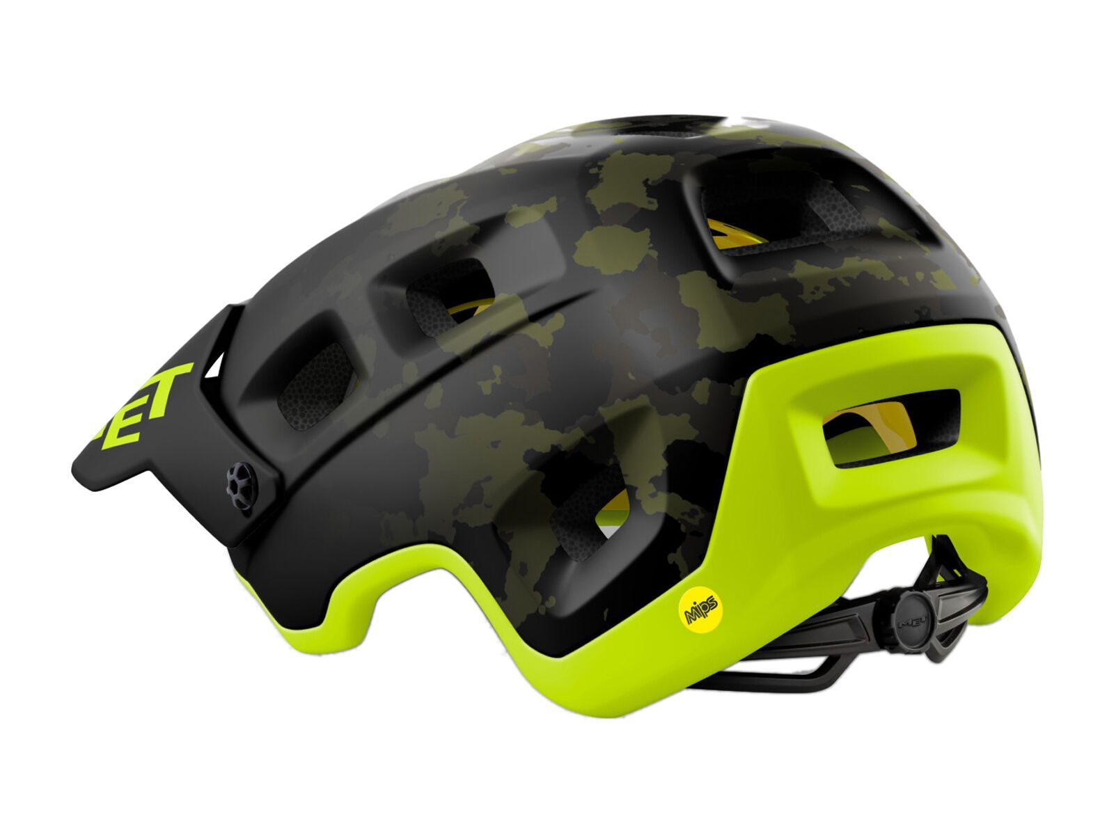 MET Terranova MIPS, camo lime green/matt - Bild 3
