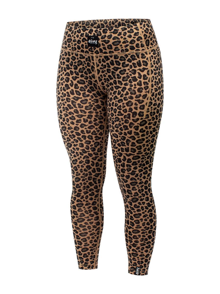 Eivy Pocket Merino Wool Tights, leopard - Bild 1